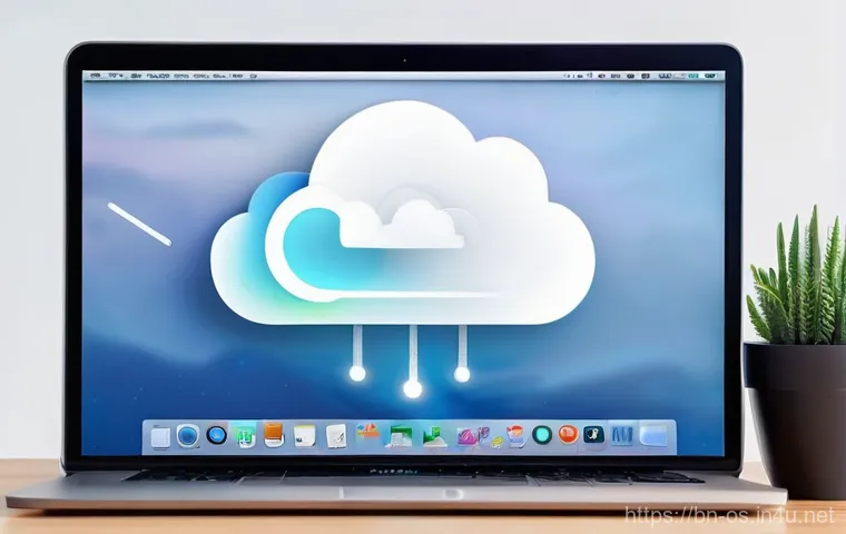 운영체제별 백업 전략 추천 - **A relieved Windows user securing data with an external hard drive.**
    *   **Subject:** A person...