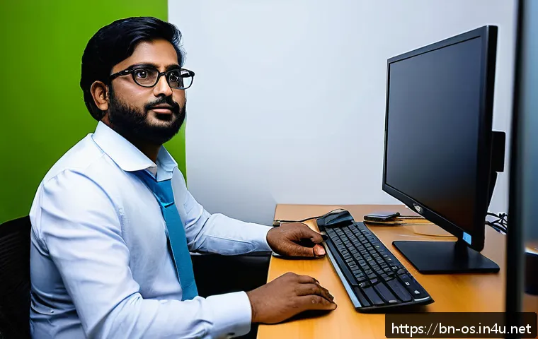 운영체제별 가상화 도구 비교 - A modern office workspace featuring a professional Bangladeshi IT specialist working on a high-end l...